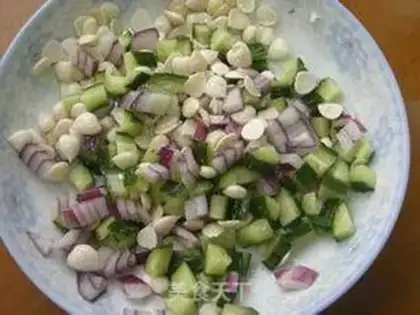 Make Onions and almonds step 6