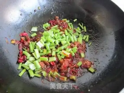 Make The rice powder in Xinjiang step 8