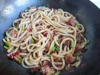 Make The rice powder in Xinjiang step 11