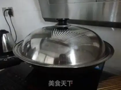 Make Soup and eggplant noodles step 0