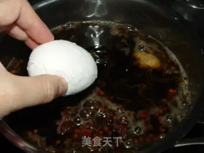 Make Five spicy tea eggs step 5