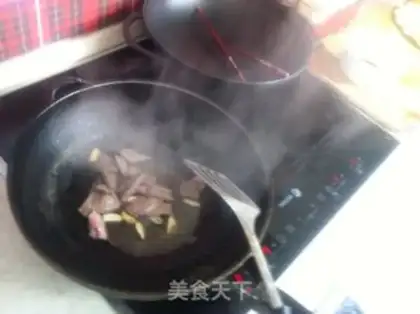 Make Bean bean noodle step 2