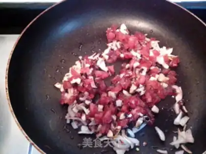 Make Fried radish step 3