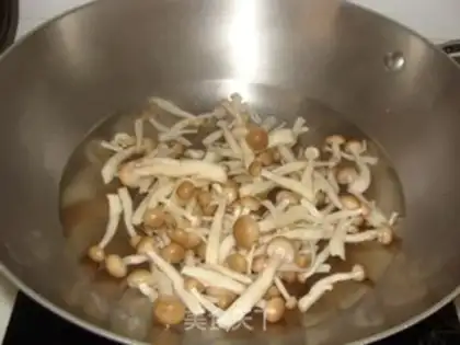 Make Crab mushrooms and shrimp step 2