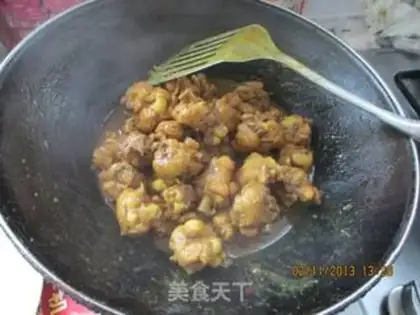 Make Curry chicken wings step 2