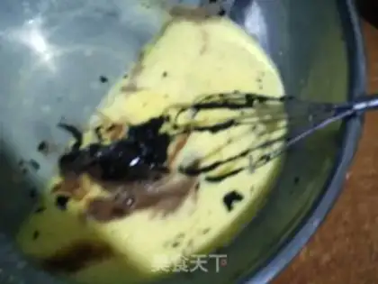 Make Chocolate nut cake step 5