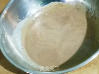 Make Chocolate nut cake step 6