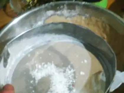 Make Chocolate nut cake step 12