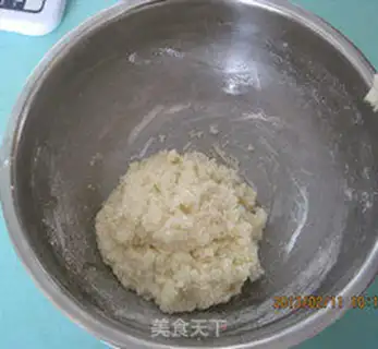 Make Milk and egg white cocoon ball step 7