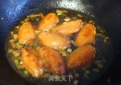 Make Coke chicken wings step 6