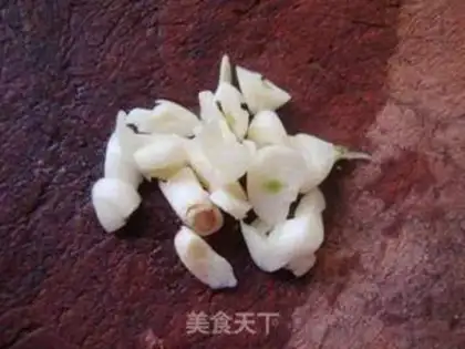Make Carrot, sweet beans step 1