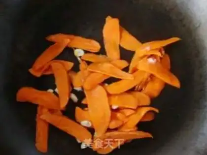 Make Carrot, sweet beans step 4