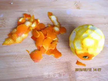 Make Orange sponge cake step 0