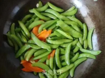 Make Carrot, sweet beans step 5