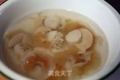 Make Garlic fan floss step 1