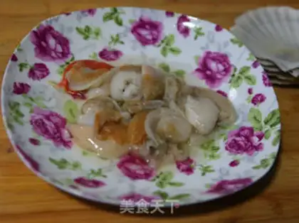 Make Garlic fan floss step 2