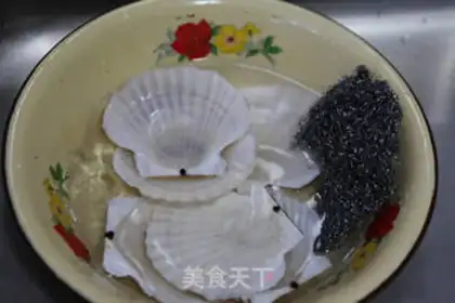Make Garlic fan floss step 3