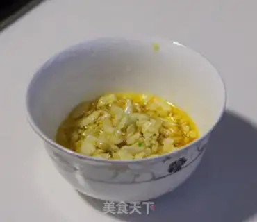 Make Garlic fan floss step 7