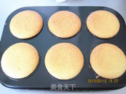 Make Orange sponge cake step 10