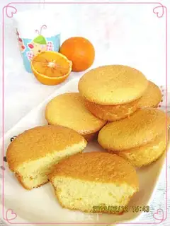 Make Orange sponge cake step 11