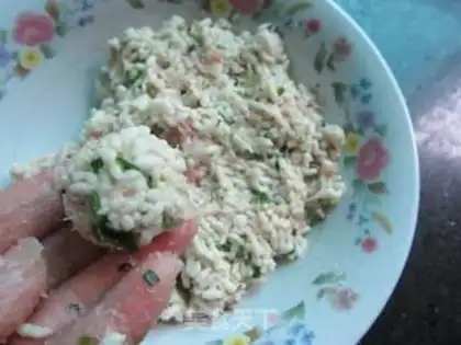 Make The rice meatballs step 2