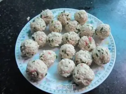 Make The rice meatballs step 3