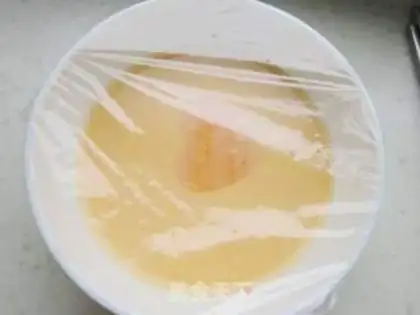 Make Cucumber milk steamed eggs step 8