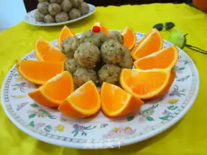 Make The rice meatballs step 7