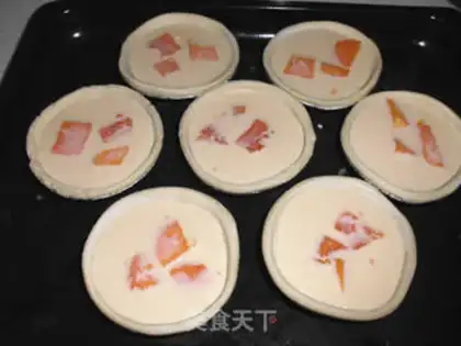 Make Pumpkin egg dumplings step 3