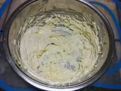 Make Caramel apple flip cake step 9