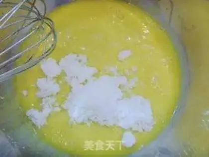 Make Cherry ballcake step 2