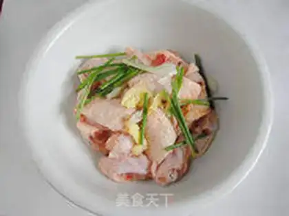 Make Garlic chicken wings step 1