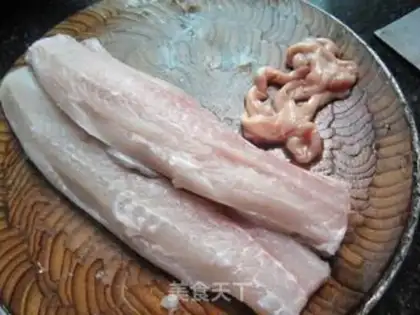Make Fish sausage step 0