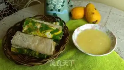 Make Colored vegetable burrito step 12