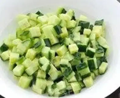 Make cucumber corn pineapple step 0