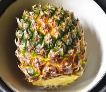 Make Pineapple rice step 5