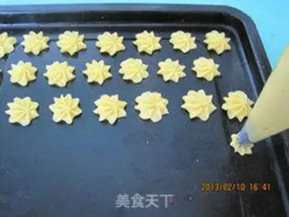 Make Souffle cookies step 11