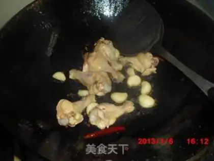Make Garlic wings step 2