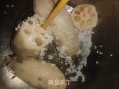 Make Honey and rice step 2