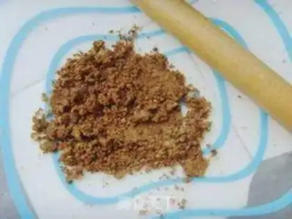 Make Red sugar almond cookies step 1