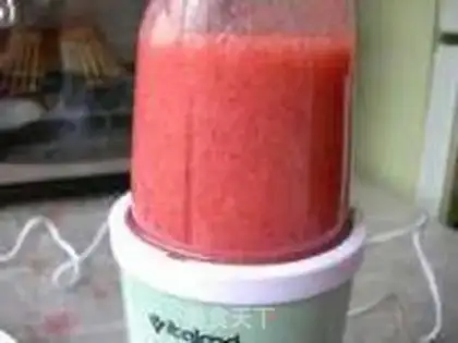 Make Strawberry ice step 4