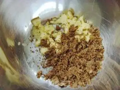 Make Red sugar almond cookies step 2