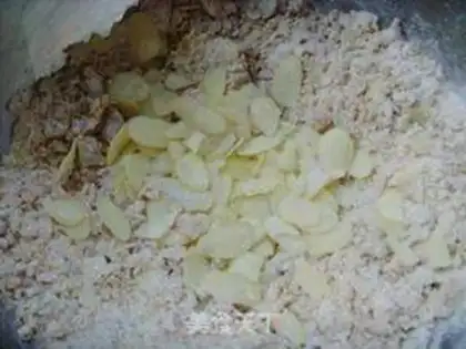 Make Red sugar almond cookies step 6