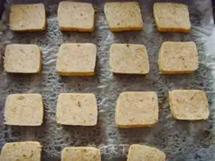 Make Red sugar almond cookies step 10