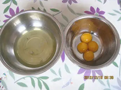 Make Cake roll with cream step 0