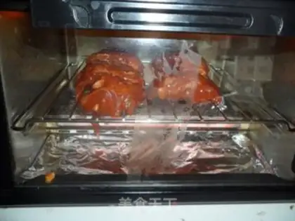 Make Garlic barbecue step 2