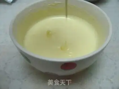 Make Coco honey cake step 2