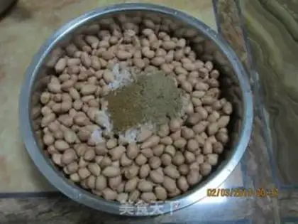 Make Five peanuts step 0