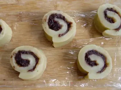 Make Bean-salary hoof cake step 6