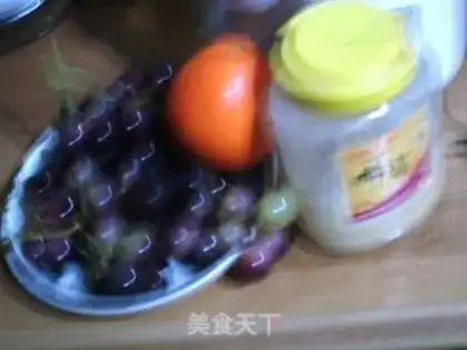Make Fresh orange red honey juice step 0